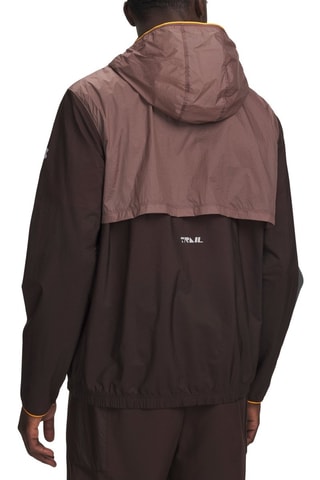 Veste à capuche Trail - Marron