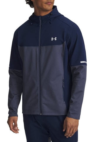 Veste à capuche Tech Utility - Bleu