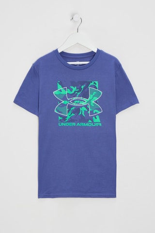 T-shirt - Bleu cobalt et vert