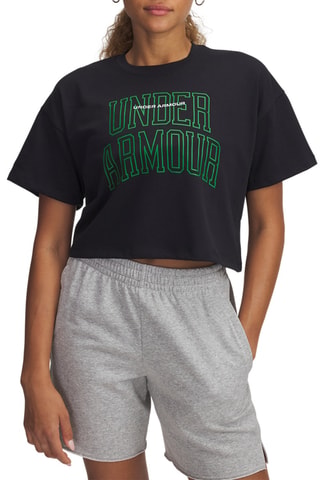 T-shirt cropped - Noir