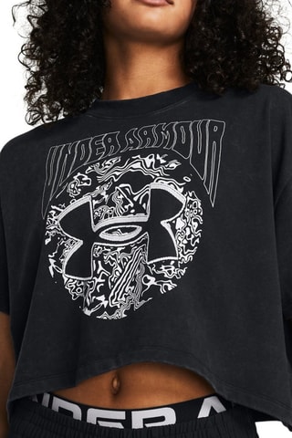 T-shirt cropped - Noir