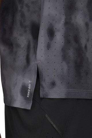 T-shirt tie and dye Launch Elite - Gris foncé