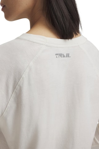 T-shirt de trail running - Blanc