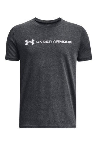 T-shirt Word Mark - Noir chiné