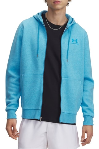 Sweat polaire à capuche Icon - Turquoise