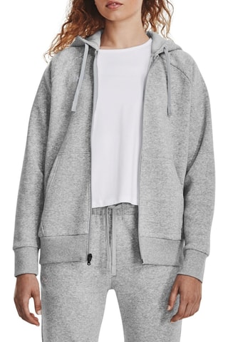 Sweat polaire à capuche  Rival - Gris chiné