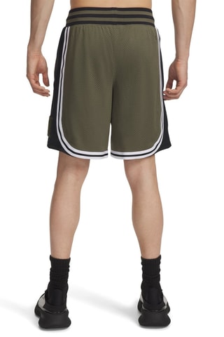 Short de basketball Courtside - Kaki