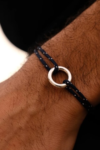 Pulseira Constant - Banhado a prata