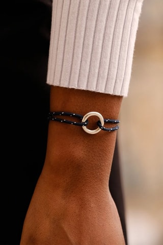 Pulseira Constant - Banhado a prata
