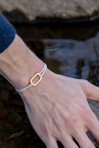 Bracelet Buse - Plaqué or jaune