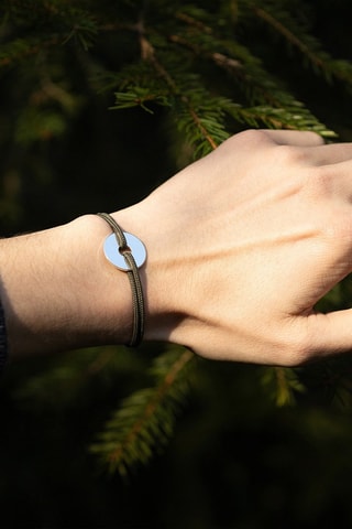 Pulseira Roche - Banhado a prata