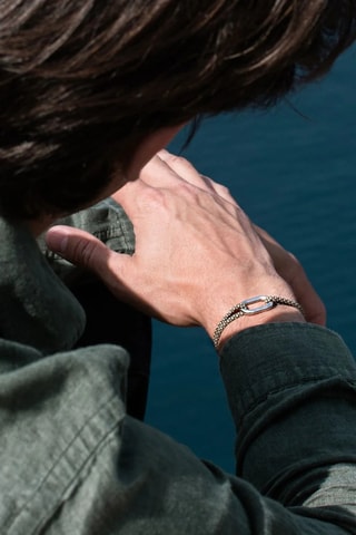 Bracelet Hunier - Plaqué argent