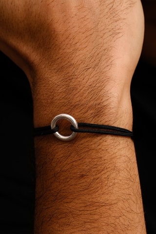 Pulseira Mousse - Banhado a prata