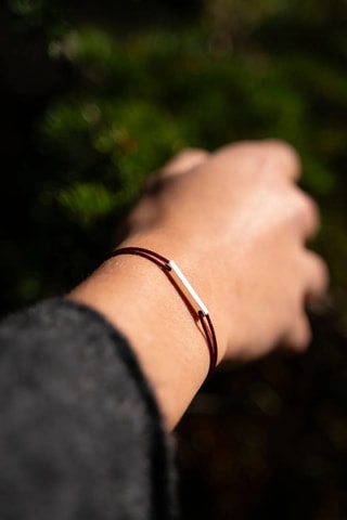Pulseira Escale - Banhado a prata