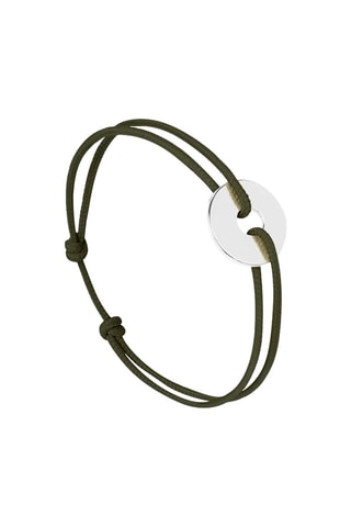 Pulseira Crue - Banhado a prata