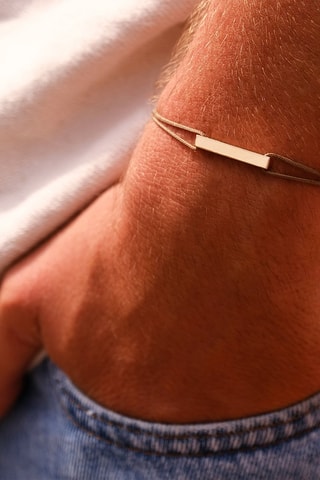 Bracelet Quête - Plaqué or jaune