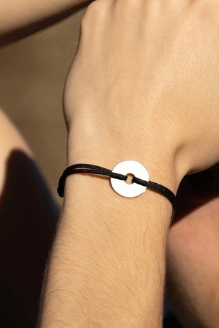 Pulseira Banc - Banhado a prata