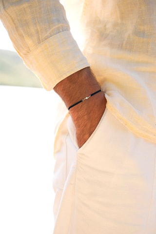 Pulseira Eclair - Banhado a prata