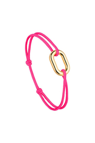 Pulsera Lila - Chapado en oro amarillo