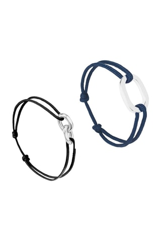2 pulseras Darse y Florence - Chapado en plata