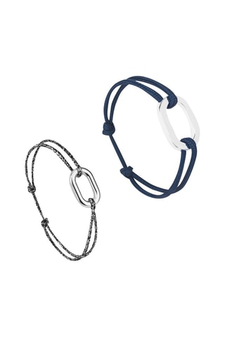 2 pulseras Darse x Split - Chapado en plata