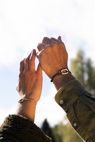 2 pulseras Darse x Split - Chapado en plata