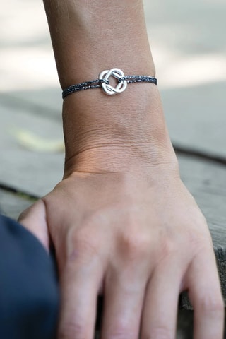 Bracelet Symbole - Plaqué argent
