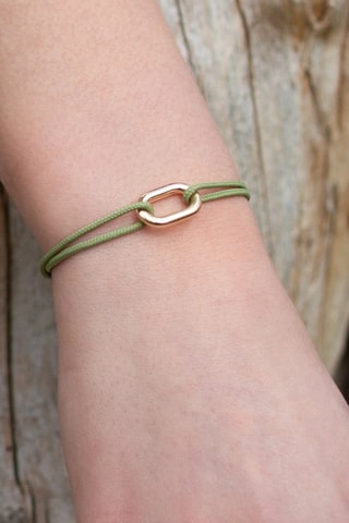 Bracelet plaqué or jaune Poulie