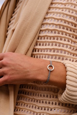 Pulseira Harmonie - Banhado a prata