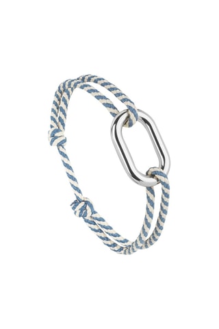 Pulsera chapada en plata Amure