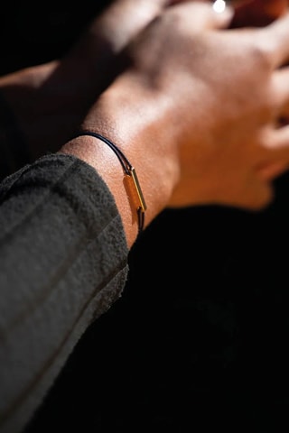 Bracelet Heur - Plaqué or jaune