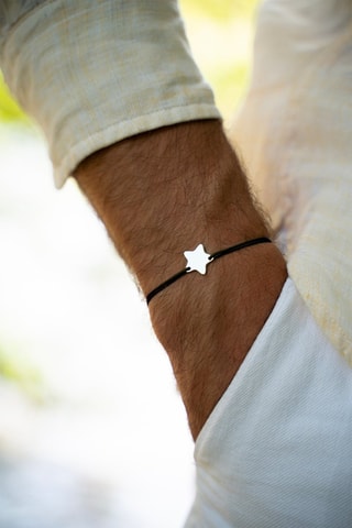 Bracelet Etoile - Plaqué argent