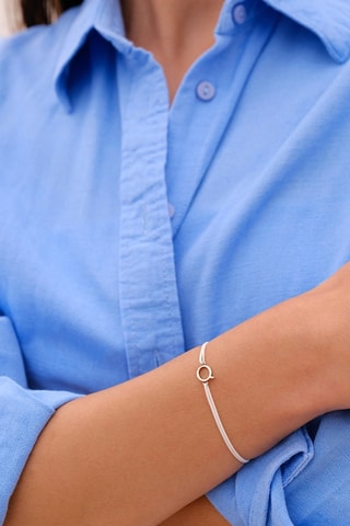 Bracelet plaqué argent
