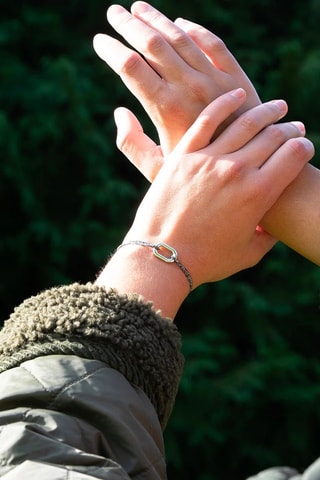 Bracelet Split - Plaqué argent
