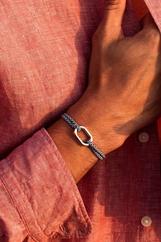 Bracelet Livarde - Plaqué argent