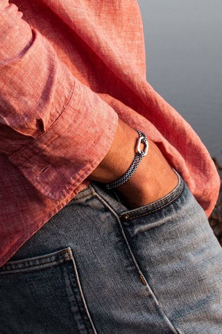 Bracelet Livarde - Plaqué argent