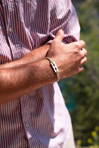 Bracelet - Plaqué argent