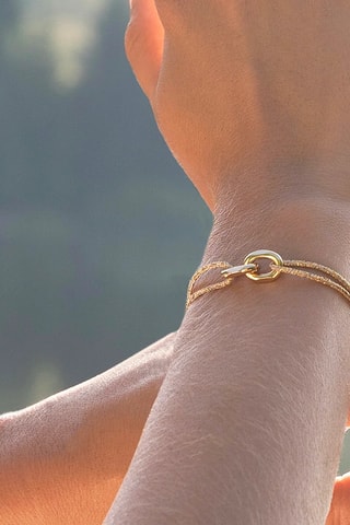 Pulsera Sintra - Chapado en oro amarillo