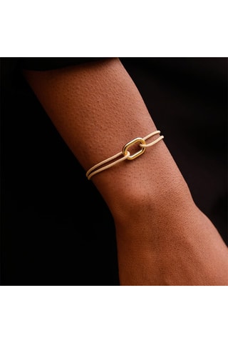Bracelet Ecubier - Plaqué or jaune