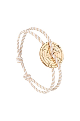 Bracelet plaqué or jaune Alma