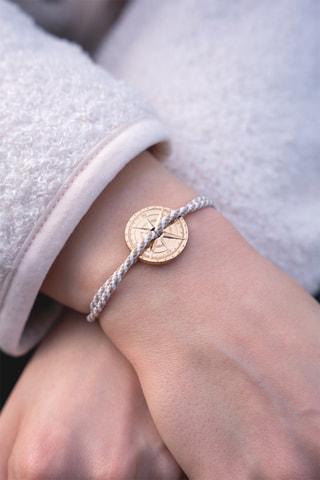 Bracelet plaqué or jaune Alma