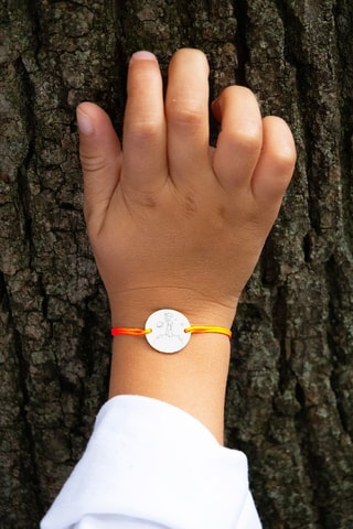 Pulseira Astéroïde - Banhado a prata