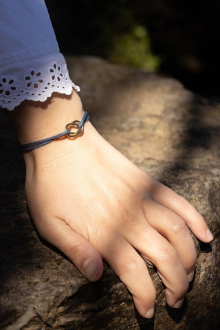 Bracelet plaqué or jaune Tisserand