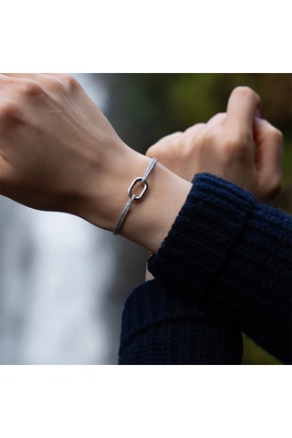 Bracelet Echine - Plaqué argent