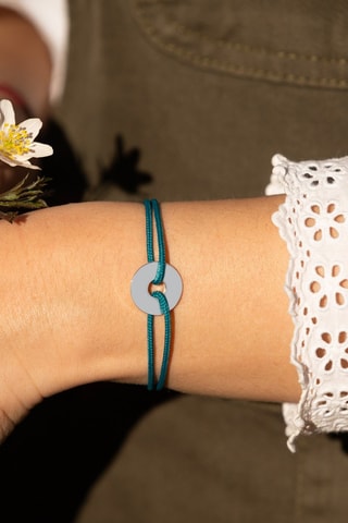 Pulseira Agite - Banhado a prata
