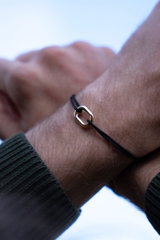 Bracelet plaqué or jaune Palan