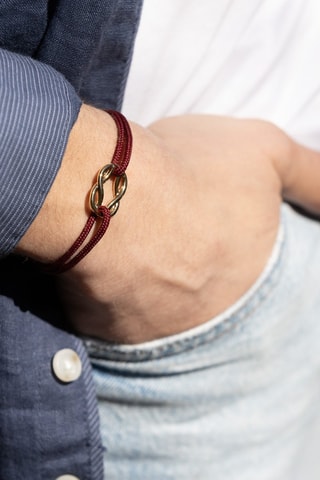 Bracelet Mousse - Plaqué or jaune