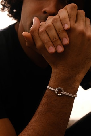 Pulseira Instant - Banhado a prata