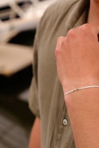 Bracelet plaqué argent