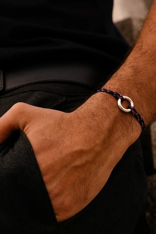 Pulseira Cadence - Banhado a prata